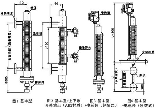 乙醇液位計結(jié)構(gòu)特點(diǎn)圖